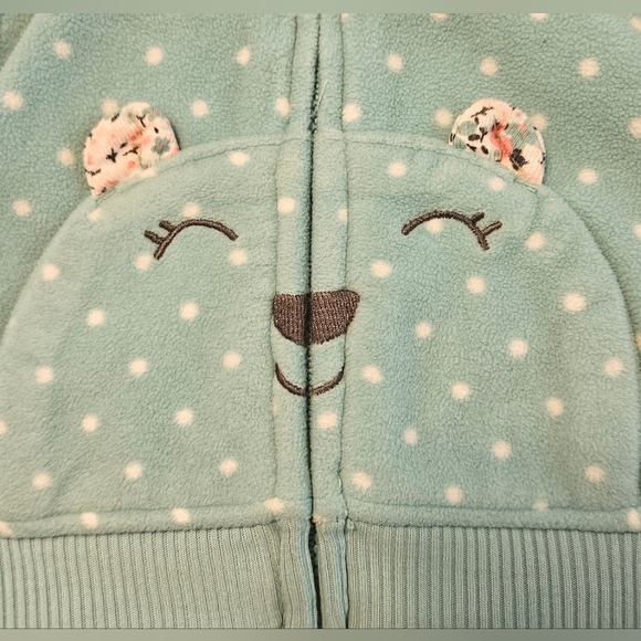 Carter's Newborn Fleece Vest & Onsie Set - Picture 2 of 4